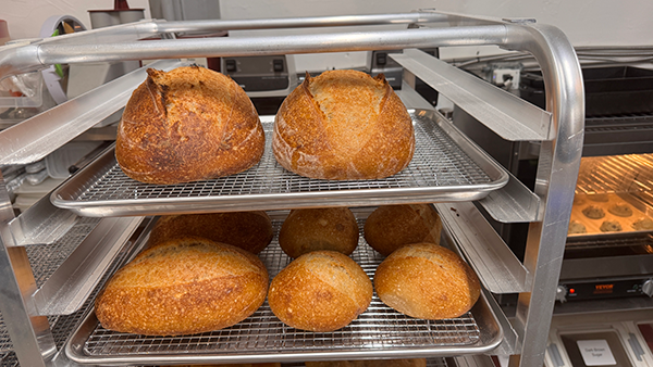 Loaforia artisan sourdough bread freshly baked in Miami Beach